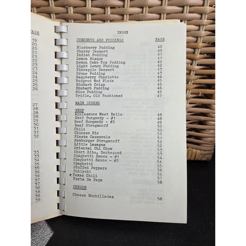 New Hackensack Reformed Church Cookbook Wappingers Falls, New York Vintage‎